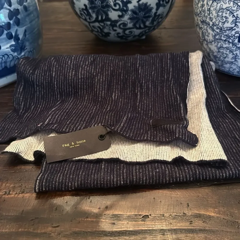 NWT rag & bone Finch Cashmere Scarf